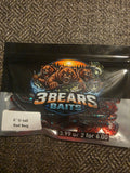 6"U-tail (Red Bug)(10pack)