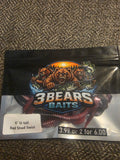 6" U-tail ( Red Shad Swirl)(10pack)